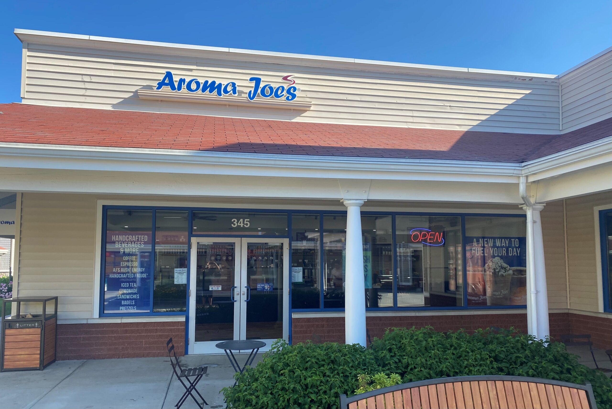 Now Open in Wrentham, MA Aroma Joe's